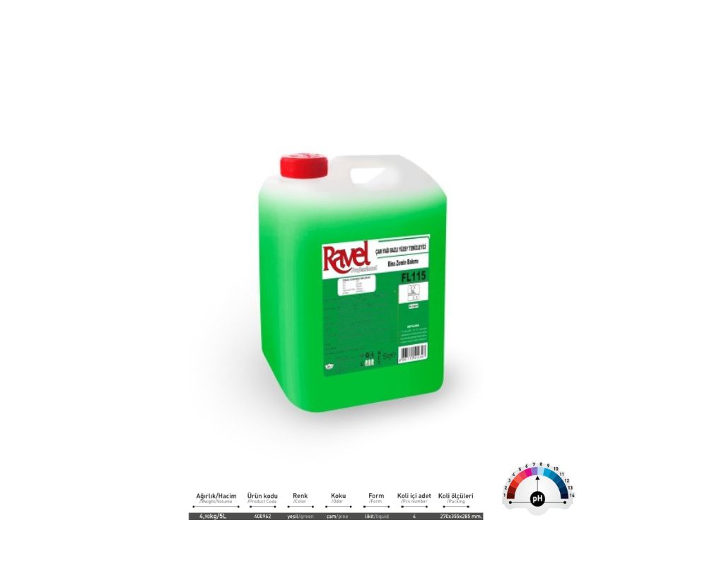 Çam yaği bazli hi̇jyeni̇k yüzey temi̇zleyi̇ci̇